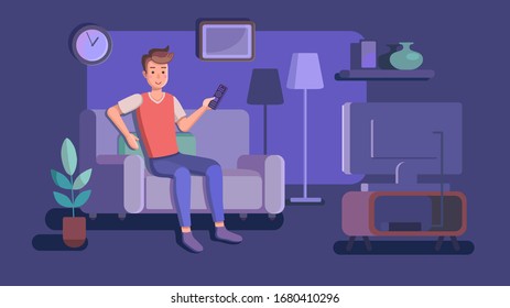 Vector illustration with isolated objects. Cartoon style picture. 
