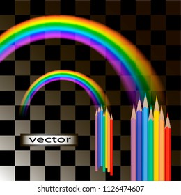 rainbow vector inkscape