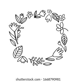 Vector illustration isolated on white background. Concept in doodle hand drawn style. It can be used for poster, postcard, t-shirt print, flyer and other design.