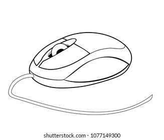 Computer Mouse Drawing Images, Stock Photos & Vectors | Shutterstock