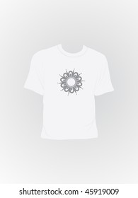 vector illustration of isolated tshirt