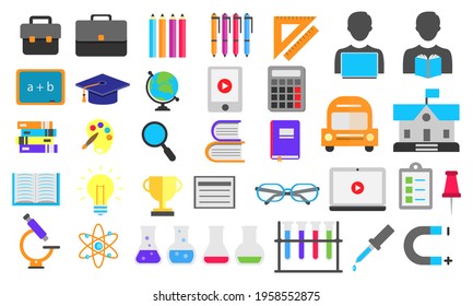 Vector illustration of isometric line icons for business, bank, social media market, logistics, internet technology, shop, education, sport, healthcare, art and construction.