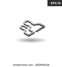 vector illustration of isometric symbol  people, Man, Comunity 3D for website elements, presentations, infographics, mobile applications, logos, 3d icons, realistic icons