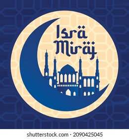 Vektorgrafik für Isra Miraj