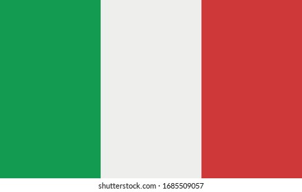 vector illustration of Italian flag