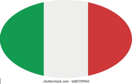 vector illustration of Italian flag