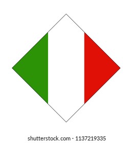 vector illustration of Italy flag