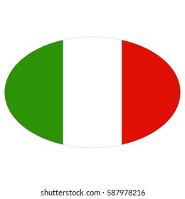 vector illustration of Italy flag