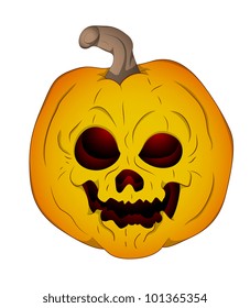 Vector Illustration of Jack O Lantern