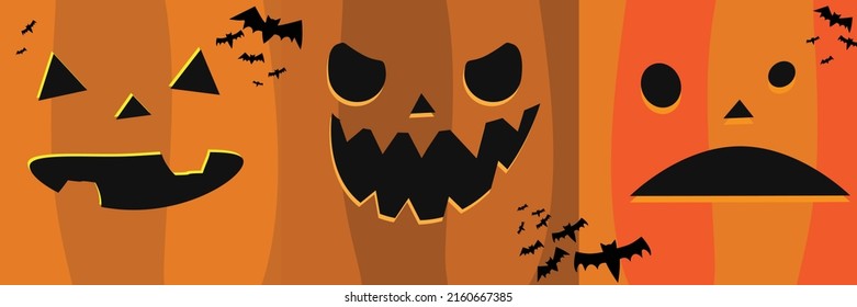 vector illustration of jack o lantern