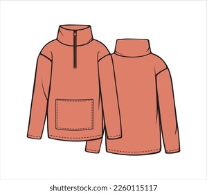 vector illustration. jacket with a collar without a hood front and back. clothing design. designer. shop. Purchase. sweatshirt. jacket. stylist.
Fashion and Style. flat icon. web