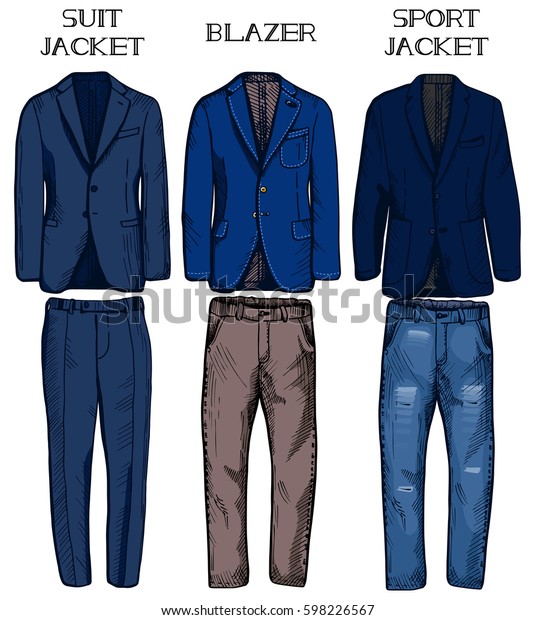 different kinds of suit jackets