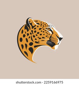 ilustración vectorial de un jaguar