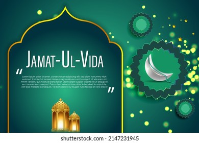 Vector illustration for Jamaat Ul Vida.