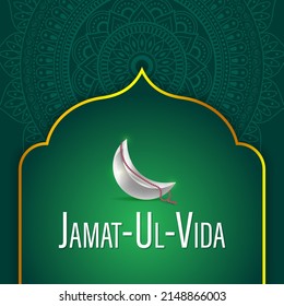 Vector illustration for Jamaat Ul Vida.