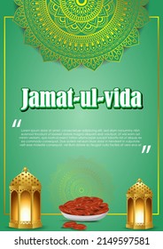 Vector illustration for Jamaat Ul Vida.