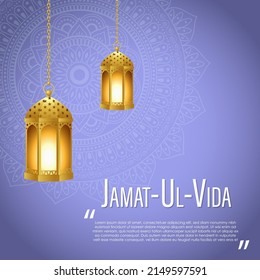 Vector illustration for Jamaat Ul Vida.