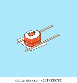 Vector illustration of Japanese food 