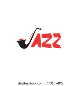 Vector Illustration Jazz Music Logo