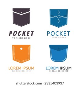 Vector Illustration Jeans Pocket Icon