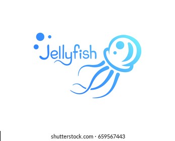 Vector illustration jellyfish