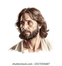 Vector Illustration of Jesus Christ.