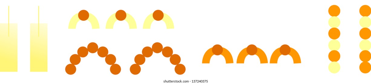 Vector illustration of Jewelry collection