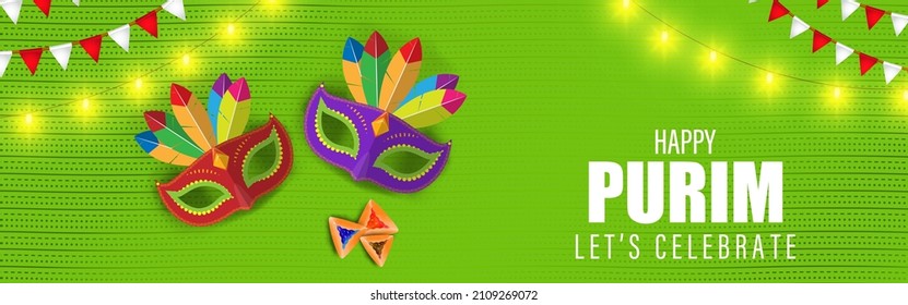 vector illustration for Jewish festival Purim