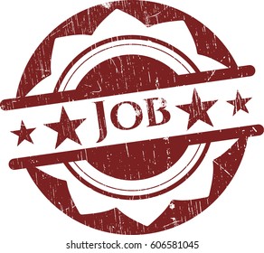 Vector Illustration of Job rubber seal

