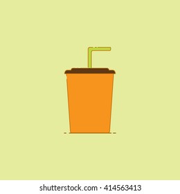 Vector illustration of juice