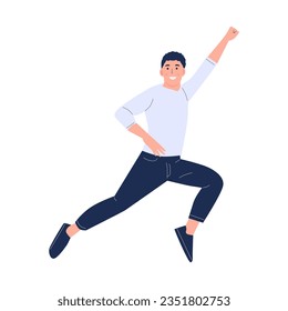 ilustración vectorial de un carácter de persona puente