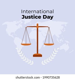 ilustración vectorial del día de la justicia