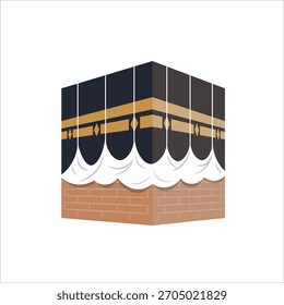 Vector Illustration of the kaaba 