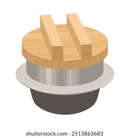 Vektorgrafik eines Kamaboko