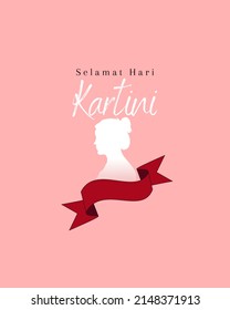 Vector Illustration for Kartini Day, kartini day greeting csrd