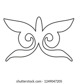 Vector illustration of Kazakhstan symbol