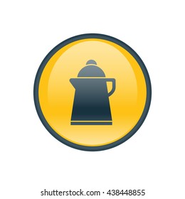 Vector illustration of kettle icon