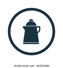 Vector illustration of kettle icon
