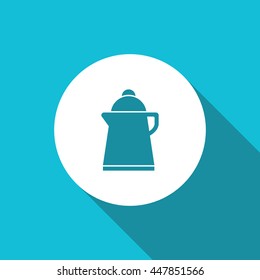 Vector illustration of kettle icon