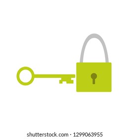 vector illustration key and mother