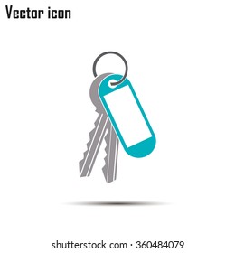 Vector illustration of keys