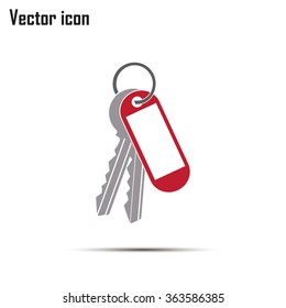 Vector illustration of keys