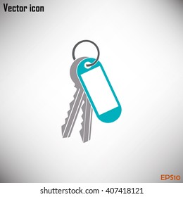 Vector illustration of keys