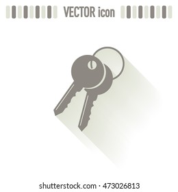 Vector illustration of keys 