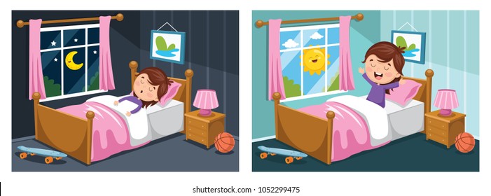go to bed clip art