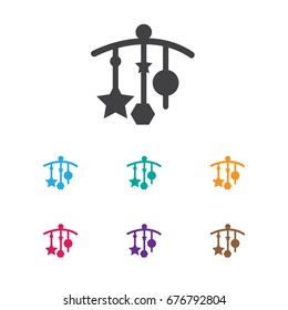 Vector Illustration Of Kid Symbol . Premium Quality Isolated Adorn Element In Trendy Flat Style.