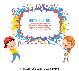 Antecedentes De La Ilustración Vectorial De Los Niños