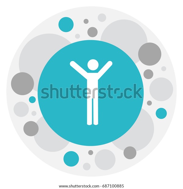 Vector Illustration Kin Symbol On Happy Stock Vector (Royalty Free ...