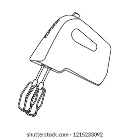 Vector illustration of kitchen and cook logo. Collection of kitchen and appliance stock symbol for web.