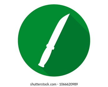 Vector illustration of a Knife Icon